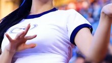 Vibrant NC Dinos Cheerleader Kim Seo Yoon Energetic Performance + Cheerleader EP 357