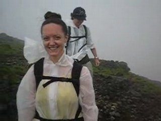 Windy top of aso