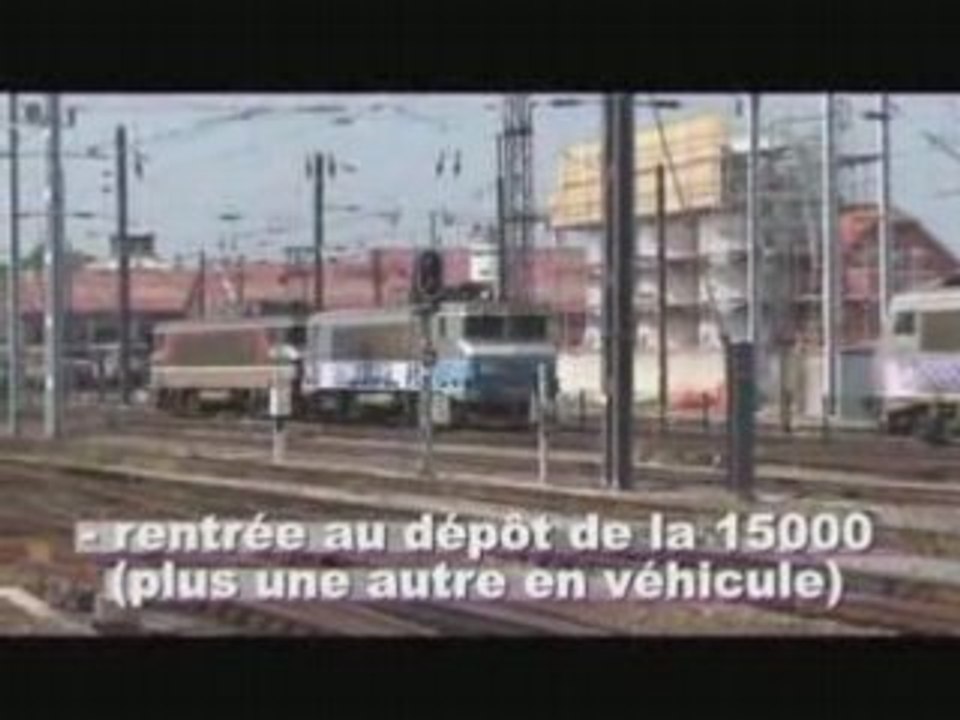 TGV Est : premières rames POS  à Strasbourg  (juin 2007)