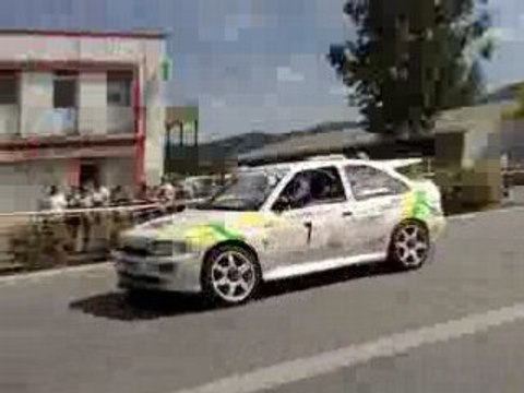 Rallye 3 chateaux 2008 Faucher Escort Cosworth