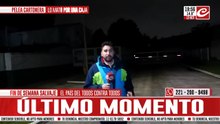 Se cortó la luz en Granja Tres Arroyos en medio de la protesta