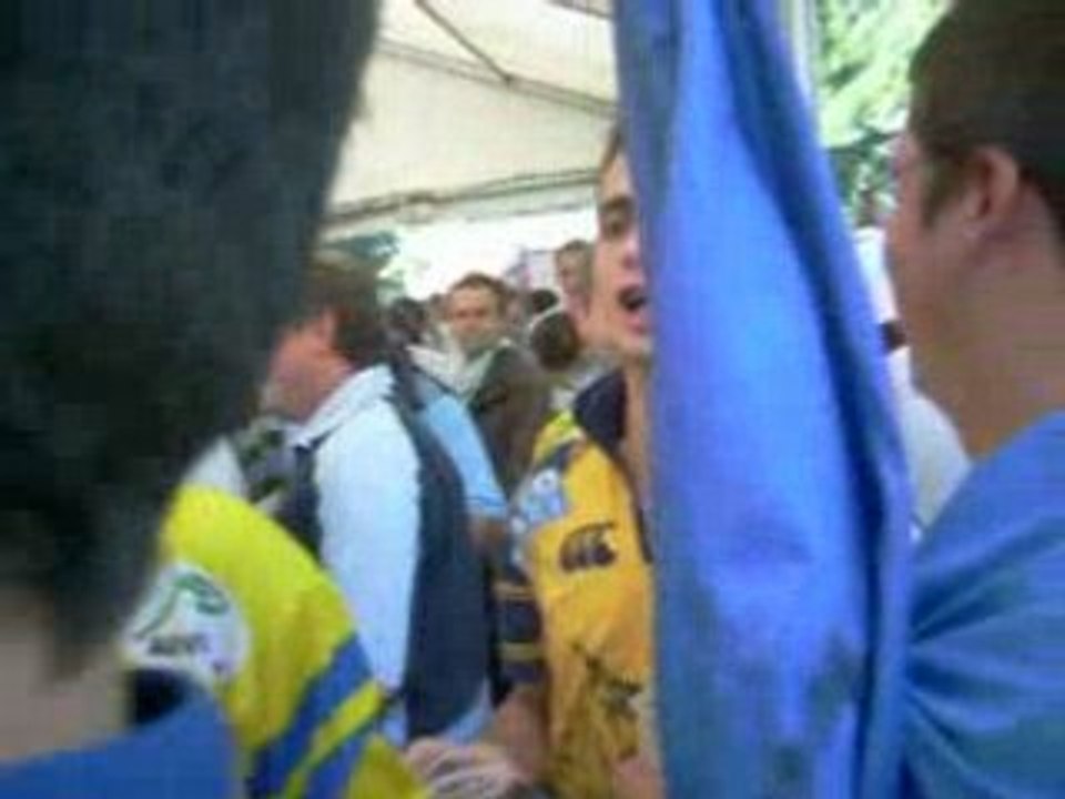 Ambiance à la buvette ASM/BAYONNE