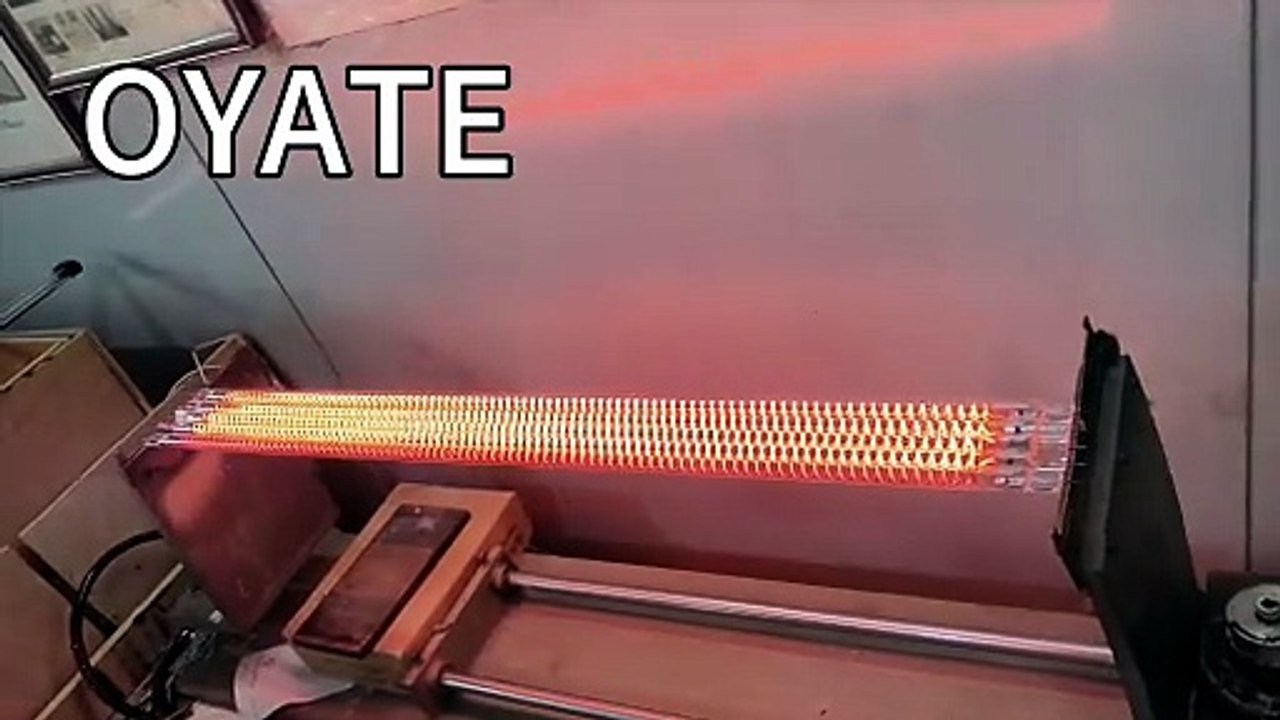 800W 230V Carbon Fiber Far Infrared Heat Lamp Long Life Radiant Heater ...