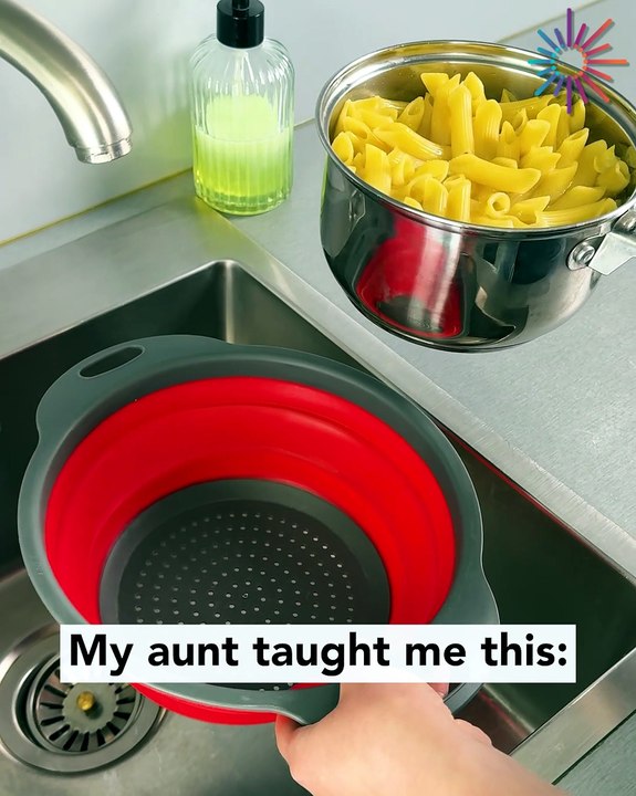 How to drain pasta with no strainer - video Dailymotion