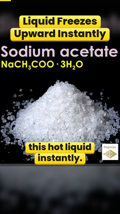 Hot Ice Science Experiment - video Dailymotion