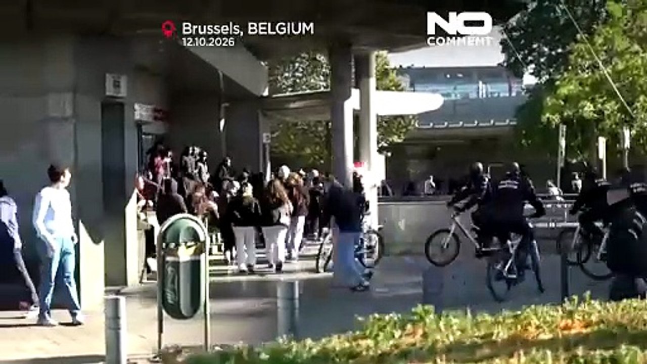 Belgien: polizei nimmt neun minderjährige nach ausschreitungen nahe brüssel-süd fest