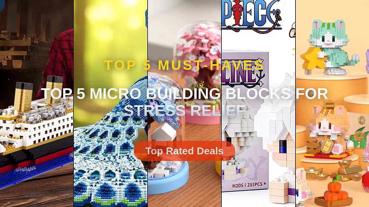 Why Everyone Is Buying Top 5 Micro Building Blocks For Stress Relief ...