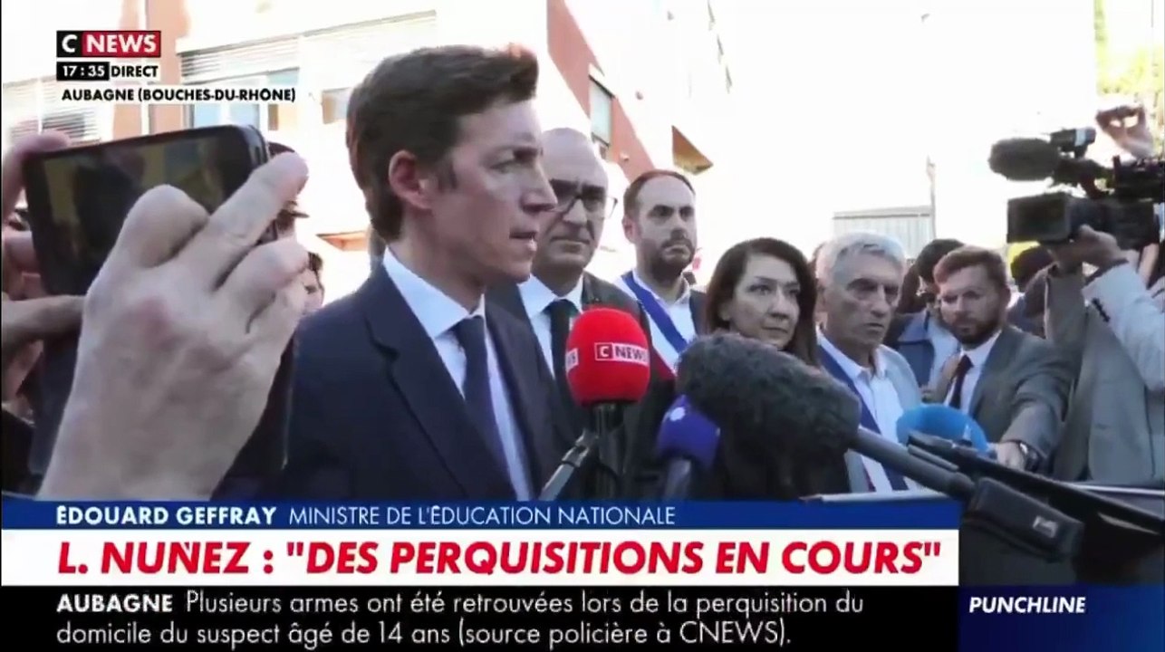 Gaffe en direct : Édouard Geffray, Ministre de l'Education Nationale ...
