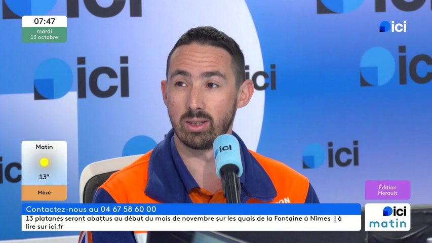 Alexandre Baron, directeur des opérations de la protection civile