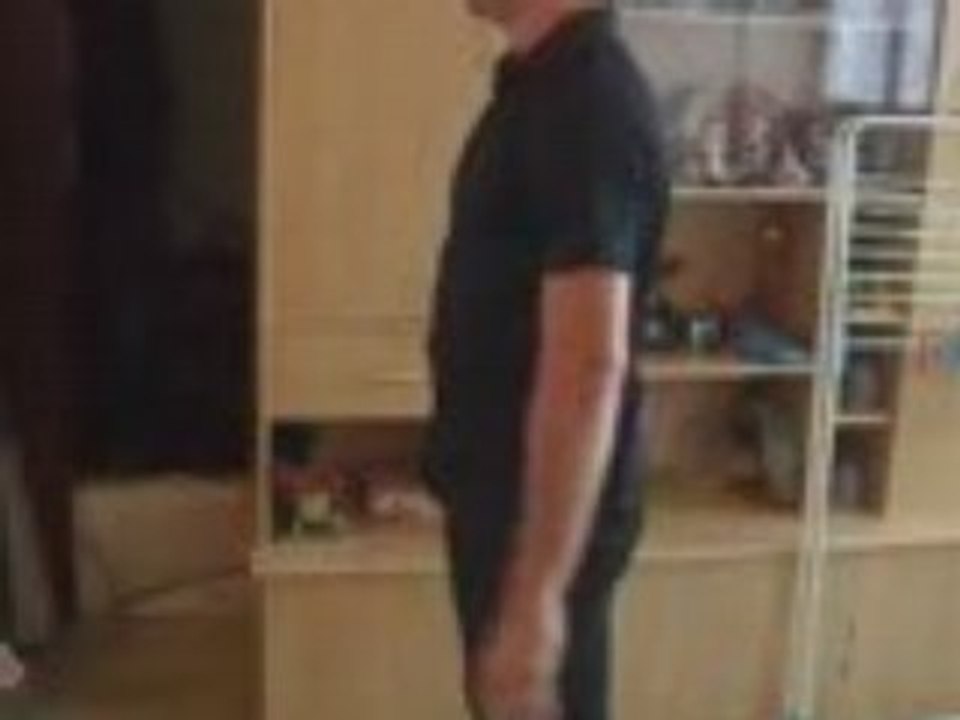 Laurent sur la wii fit mdrrrrr