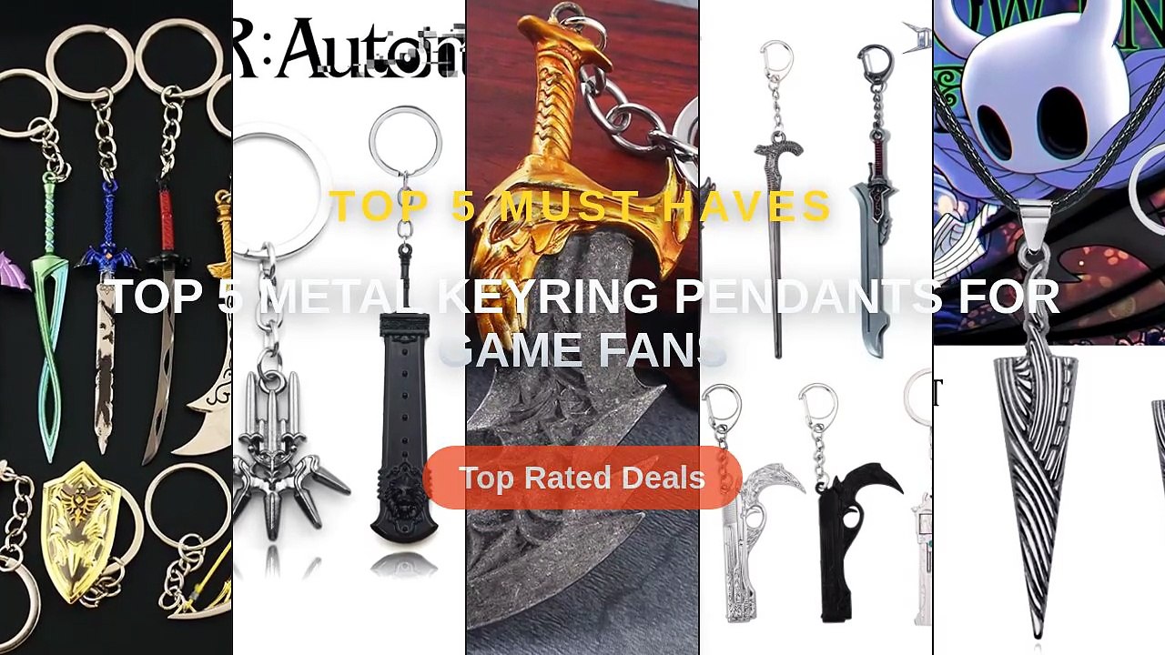 Don't Buy Top 5 Metal Keyring Pendants For Game Fans Before Watching ...