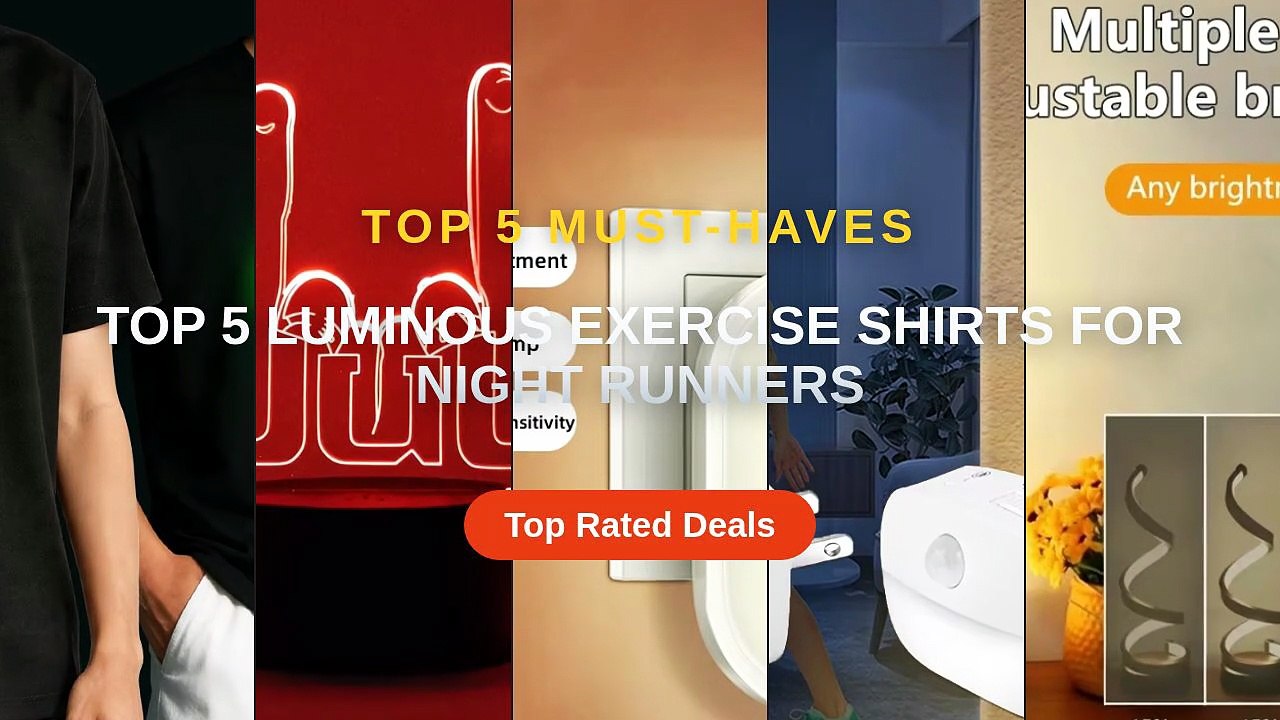 Top 5 Best Top 5 Luminous Exercise Shirts For Night Runners (Must Have ...