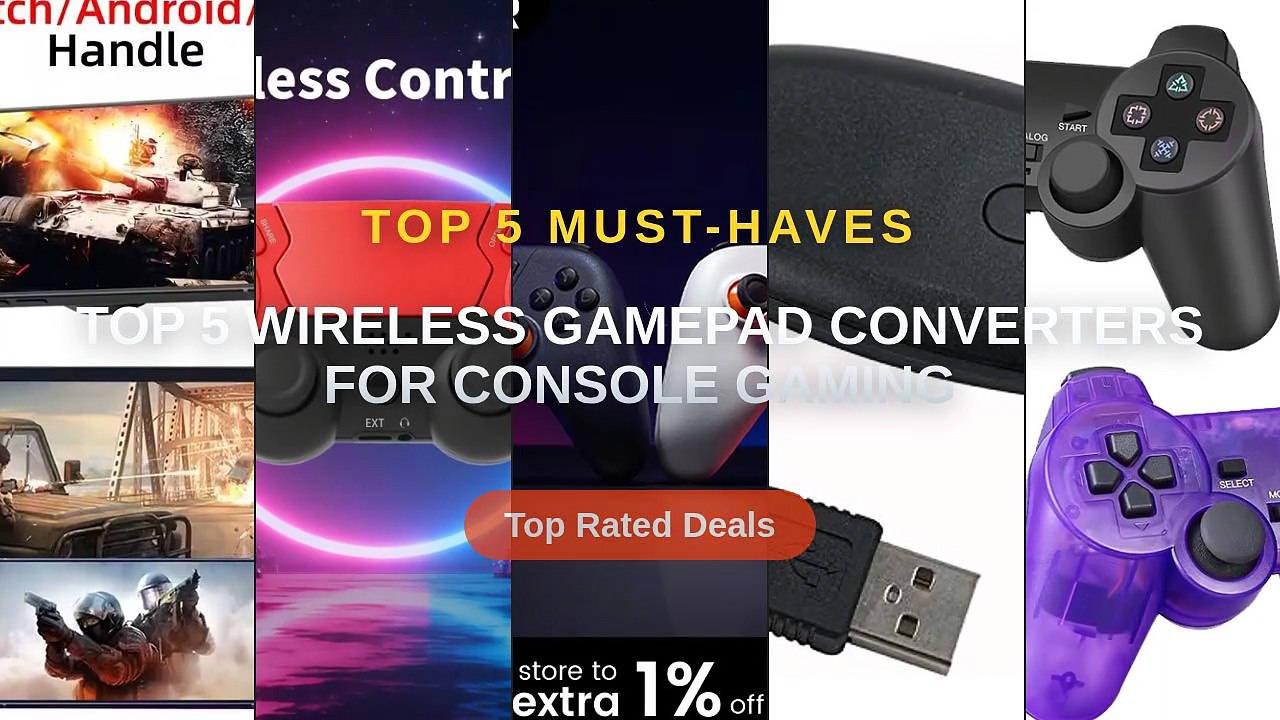 Why Everyone Is Buying Top 5 Wireless Gamepad Converters For Console ...