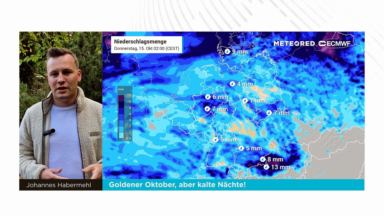 Goldener Oktober, aber kalte Nächte!