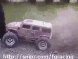 FG Hummer H3 Full Pull Burn Out