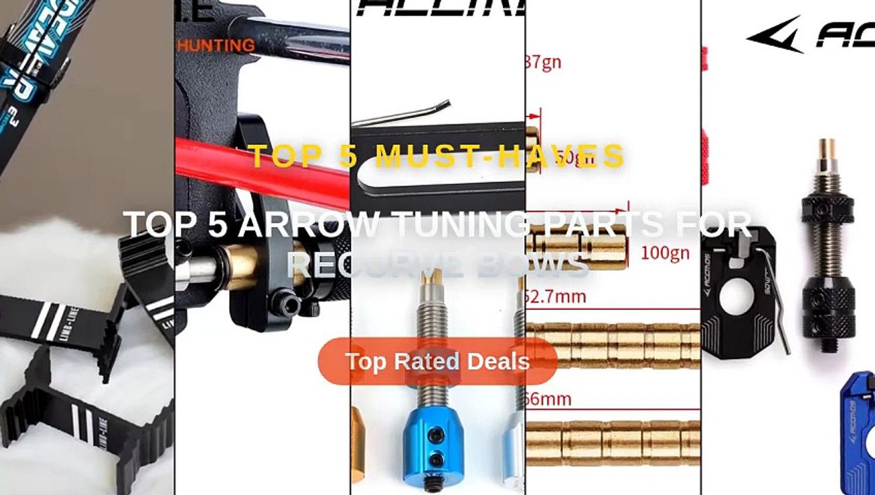Top 5 Best Top 5 Arrow Tuning Parts For Recurve Bows (Must Have!) - 1pc ...