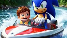 Sonic aur Bachay ki Adventure Boat Ride 🌊 | Fun Cartoon Adventure Story in Hindi/Urdu