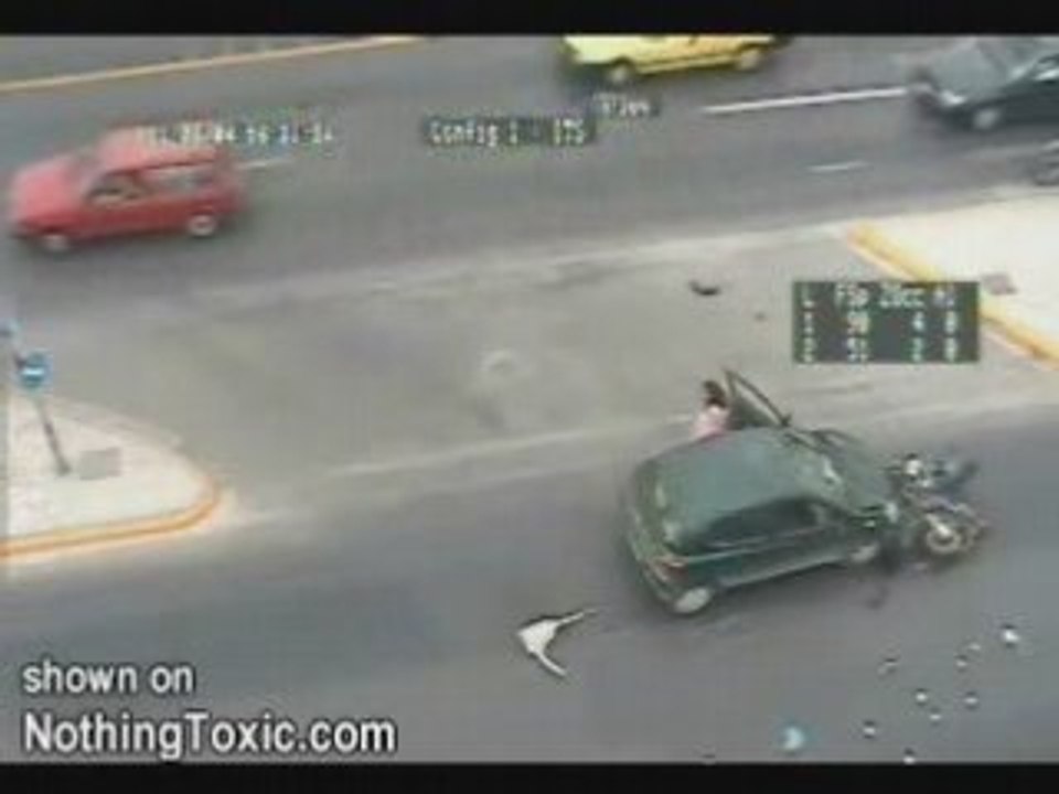 Accident voiture vs moto