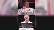Enrique jokes that PSG fans care too much about football