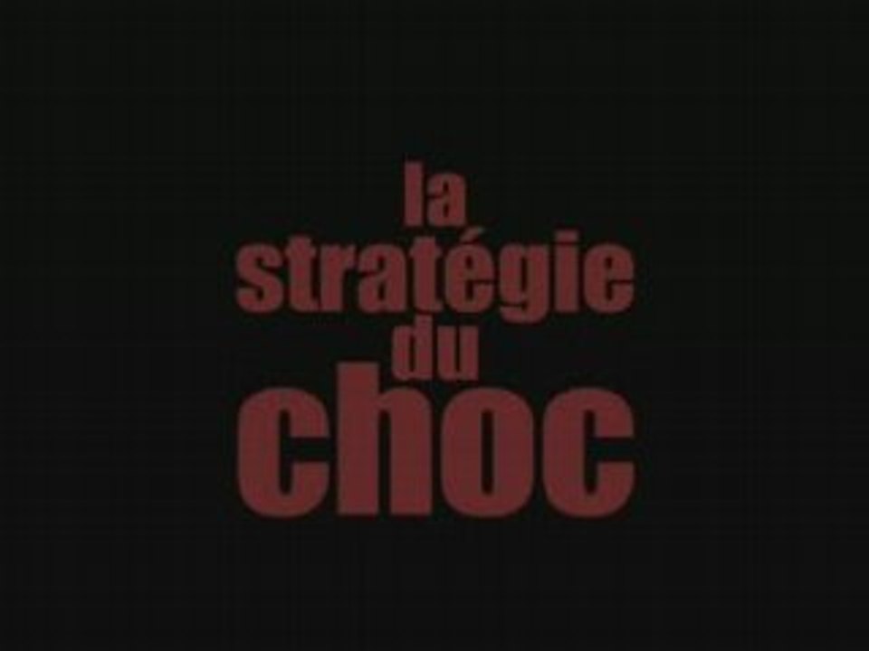 la strategie du choc