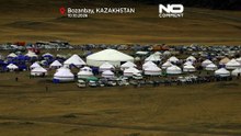 Pierwszy w Kazachstanie otwarty azjatycki Puchar Sokolnictwa prezentuje łowieckie dziedzictwo