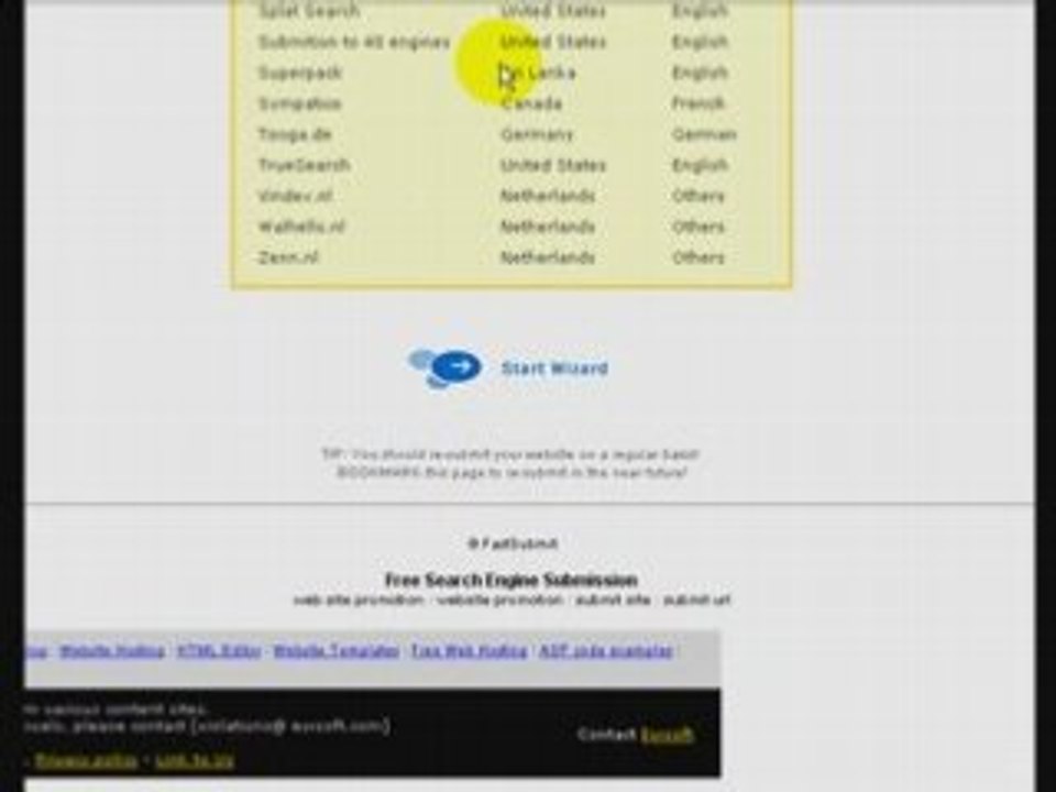 Top 100 Sites | Free Search Engine Submission | ...