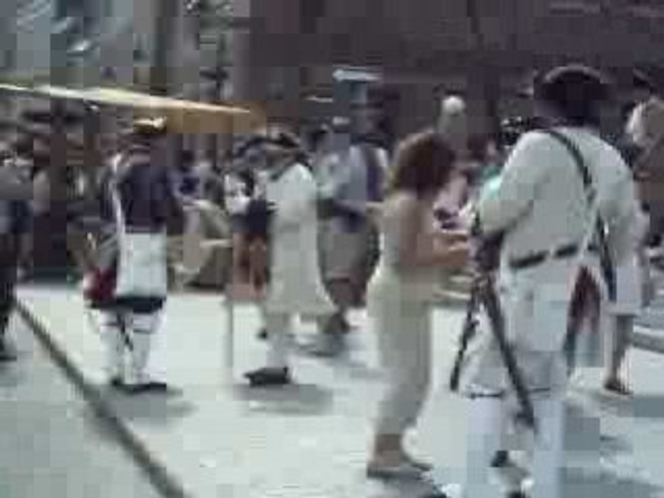 Marché public du XVIII ème siècle 13 (fin du spectacle)