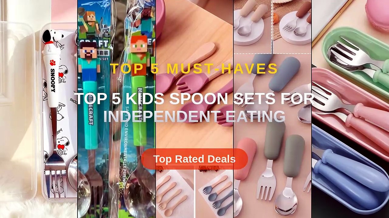 Best Top 5 Kids Spoon Sets For Independent Eating on AliExpress ...