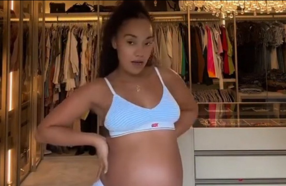 Schwangere Leigh-Anne Pinnock gegen Hater: 'Freiheit für den Babybauch'