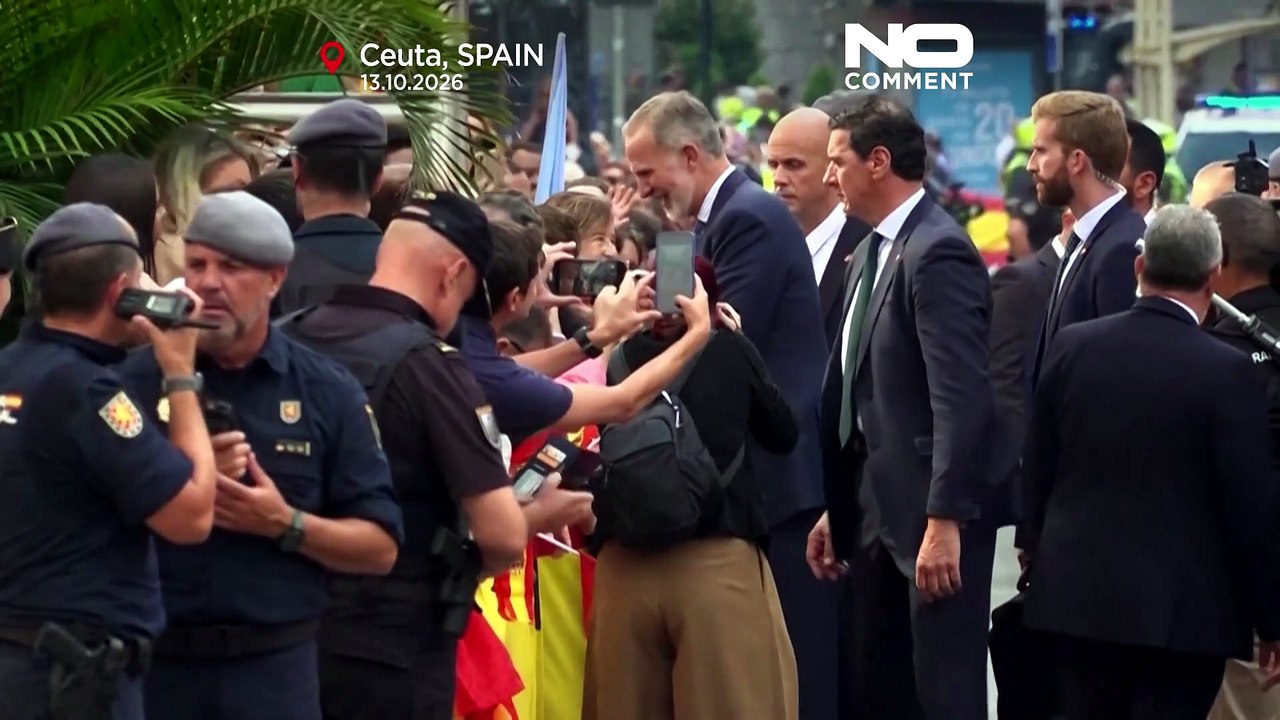 Ceuta: Tausende bekennen sich bei royaler Visite zu Spanien