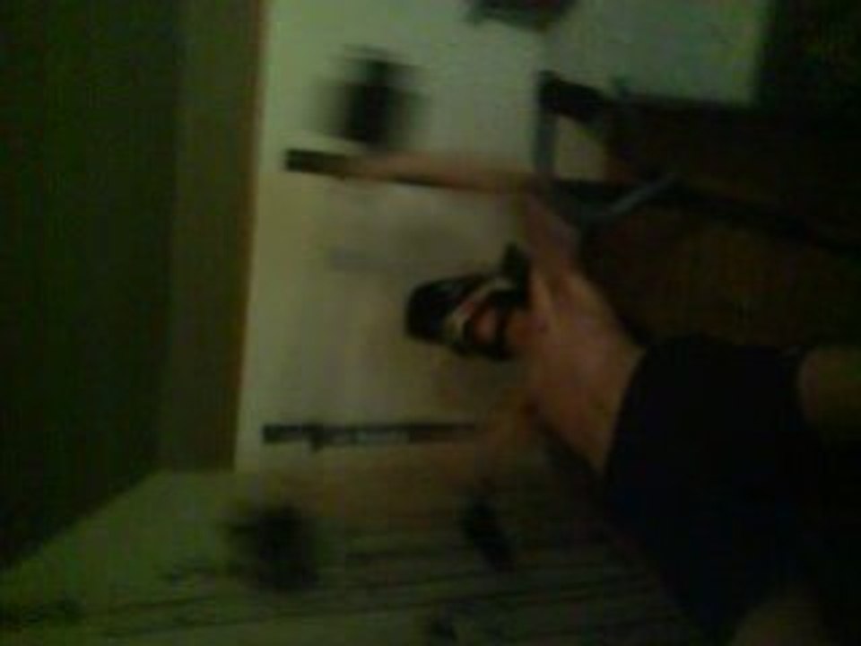 Moi sur le banc de muscule