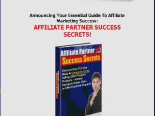 Affiliate Partner Success Secrets