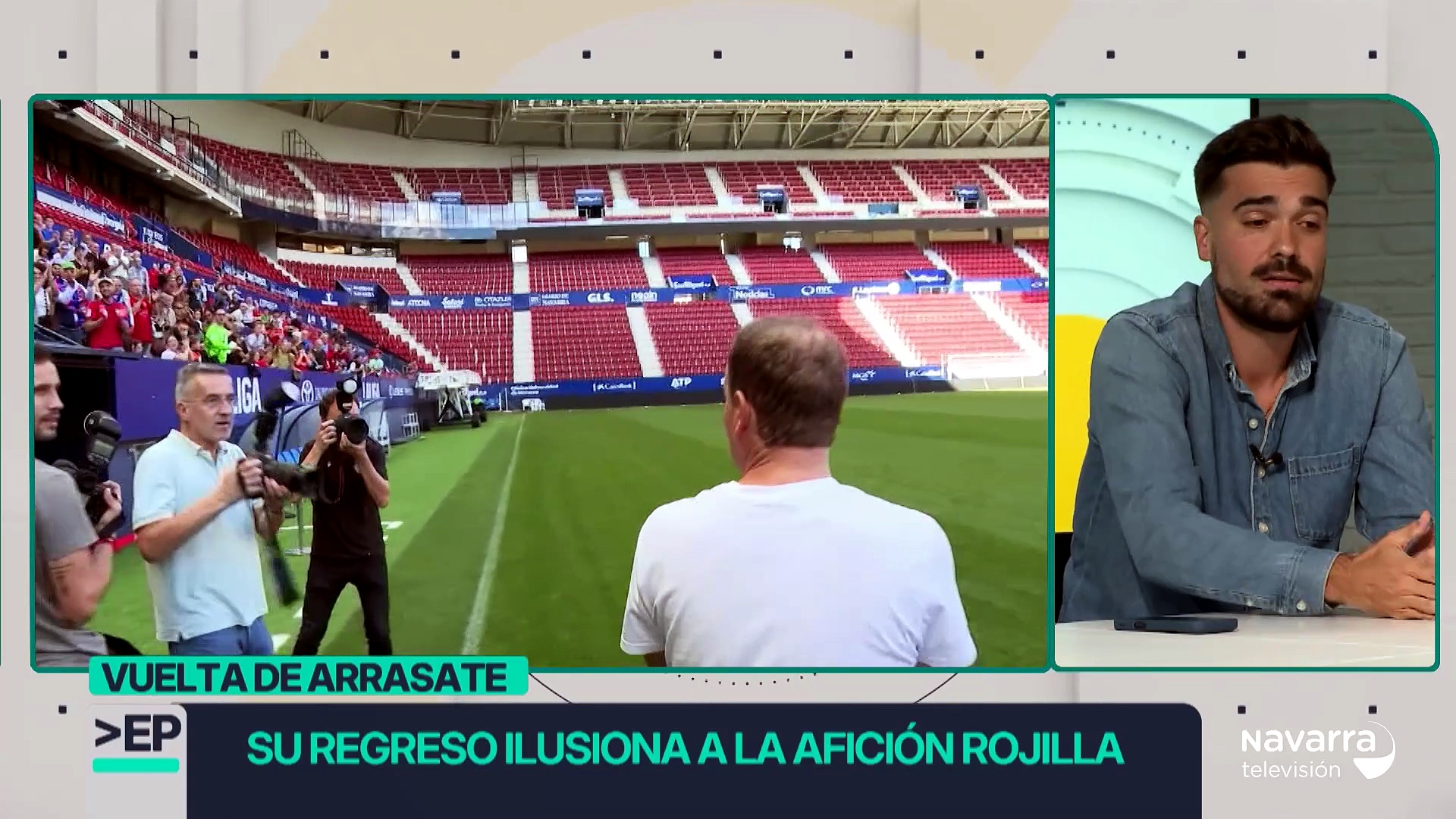 Está Pasando 13/10/26 Osasuna presenta a Jagoba Arrasate