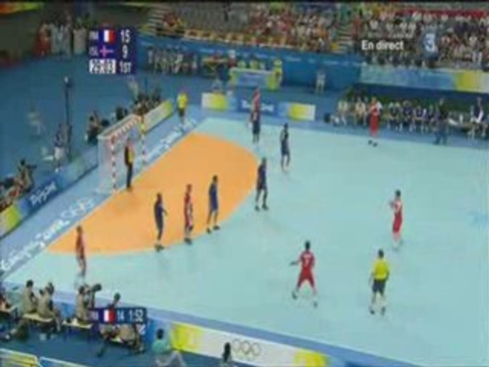 JO 2008 Final Handball Mr  France-Island Part.02