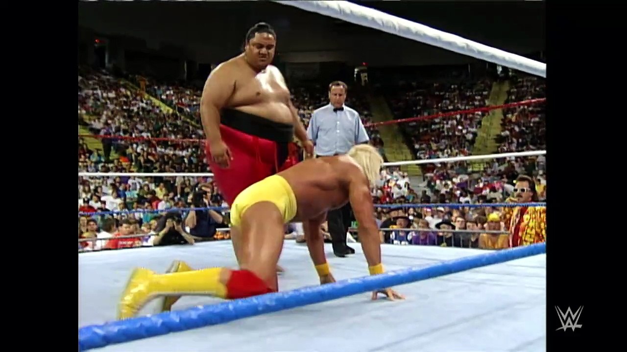 WWF King of the Ring 1993 - Yokozuna vs. Hulk Hogan (WWF