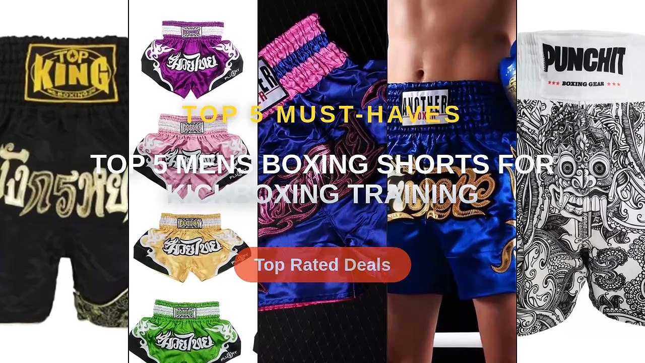 Don't Buy Top 5 Mens Boxing Shorts For Kickboxing Training Before ...