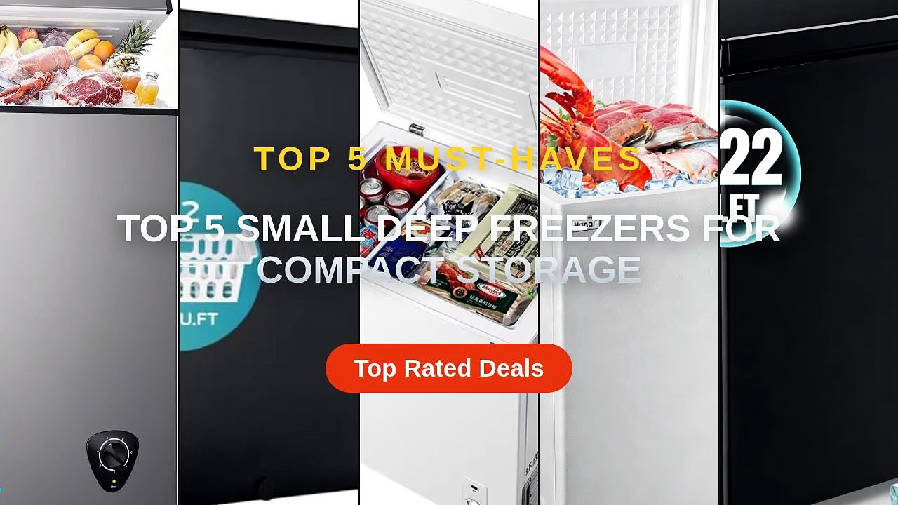 Amazing Top 5 Small Deep Freezers For Compact Storage You Need To See ...
