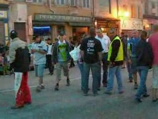 Arrivée à Pont de Vaux