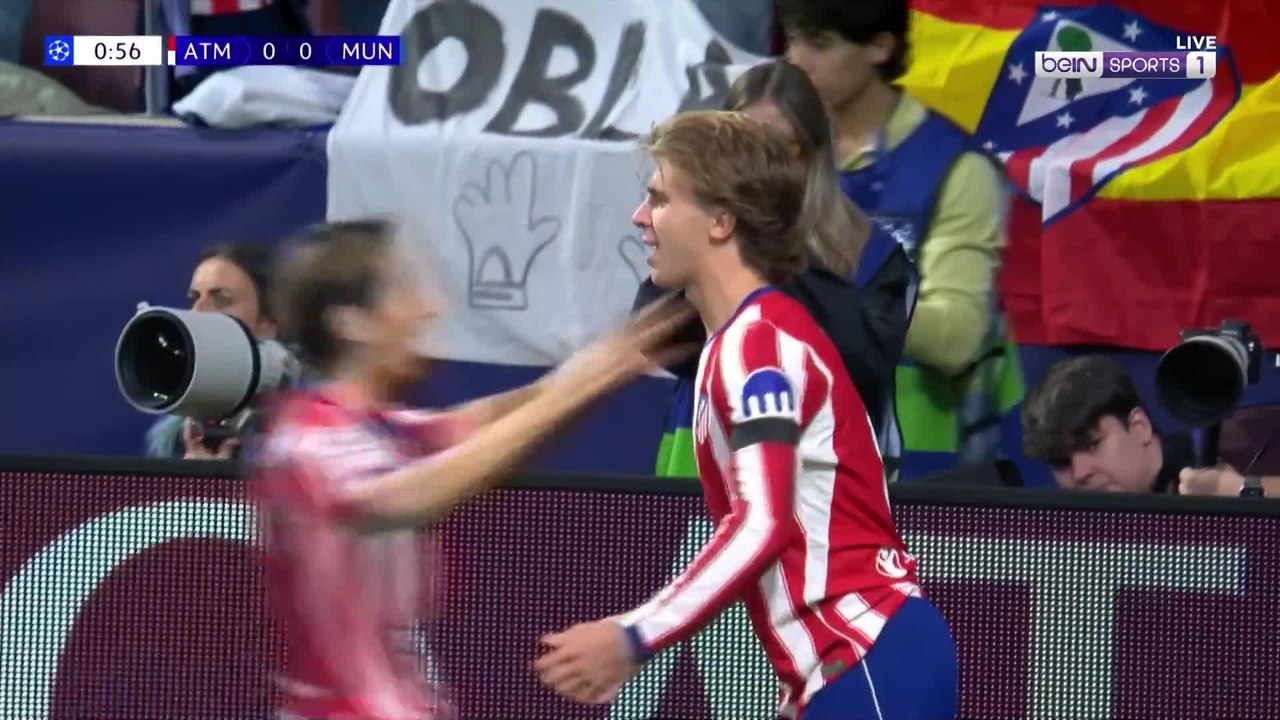Atlético de Madrid vs. Manchester United - Game Highlights