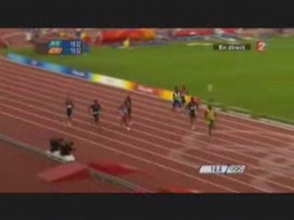 Finale 200 mètres Pékin 2008 ,Record Usain Bolt