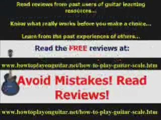 How To Play Guitar Scale - Review of the best sites!