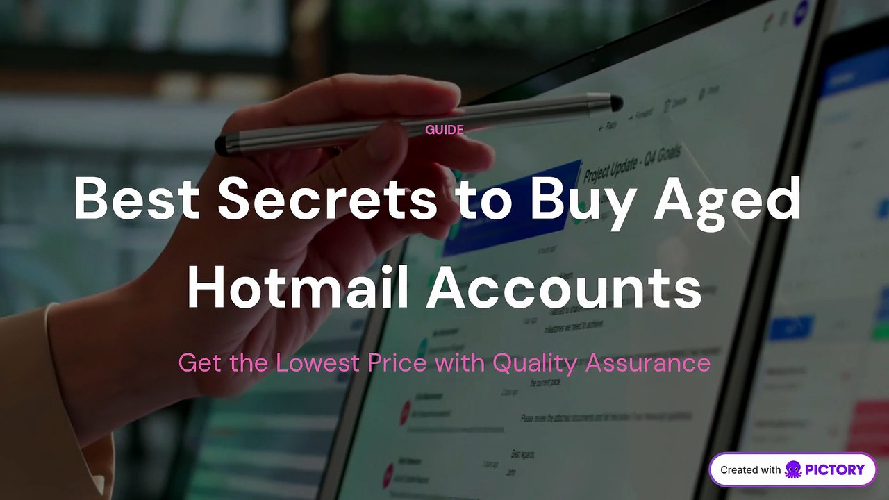 Best Secrets to Buy Aged Hotmail Accounts at the Lowest Price in 2026 ...