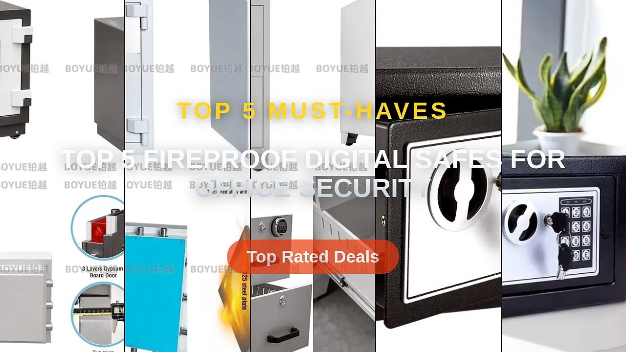 Top 5 Fireproof Digital Safes For Office Security: Top 5 Best Sellers ...