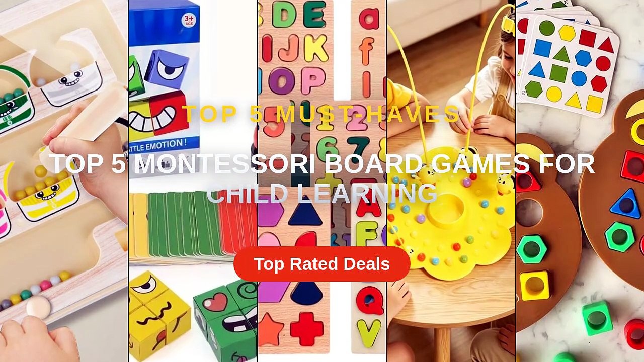 Ultimate Guide to the Best Top 5 Montessori Board Games For Child ...