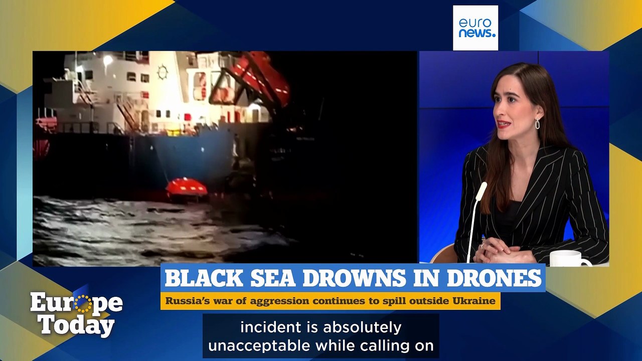 Europe Today: Spanish FM on Euronews, Black Sea drone attacks, EU-China reset