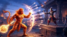 रावण का दरबार: जब काल के दूत हनुमान ने लंका को दी चुनौती! ⚔️🔥 | पद्म पुराण Ep21