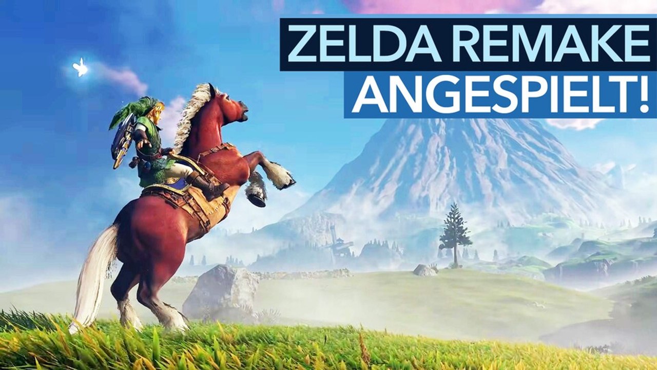 The legend of zelda: wir haben das ocarina of time remake angespielt und sind begeistert!