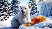 Polar Bear Honey Chase & The Flying Rainbow Bunny! 🍯🌈