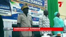 Enseignement supérieur : Adma Diawara inspecte les chantiers de l'université de Korogho