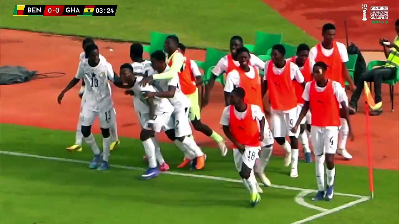 Benin vs Ghana U17 AFCON WAFU B Qualifiers 2026 .mp4 - video Dailymotion